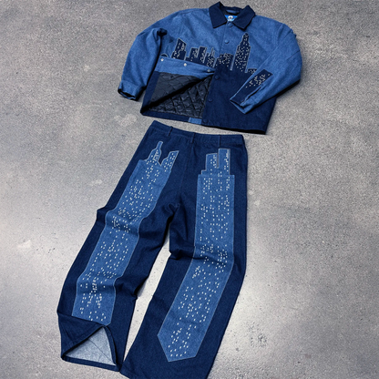 Ensemble City Denim Set (PRÉCOMMANDE)